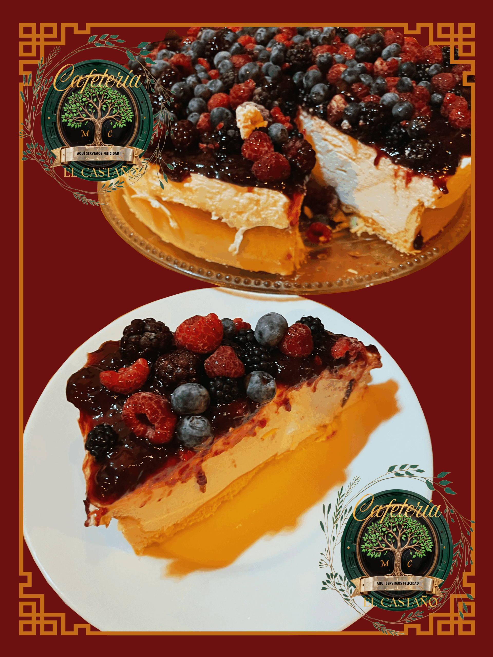 TARTALETA DE FRUTOS ROJOS