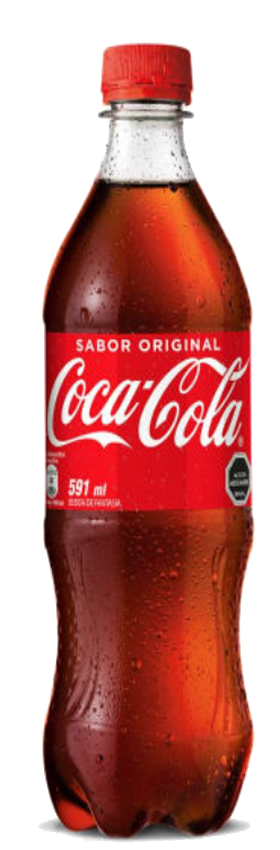 coca cola desechable